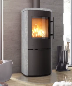 DROOFF Garda | Kaminstudio Witten DROOFF Garda | DROOFF Garda Kaminofen 8kW | Speckstein & Premium White