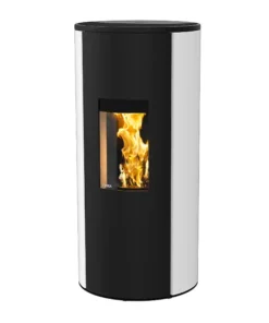 RIKA COSMO Alu Weiss | Kaminstudio Witten RIKA COSMO Alu Weiss | RIKA COSMO Pelletofen 6kW | Kaminstudio Witten