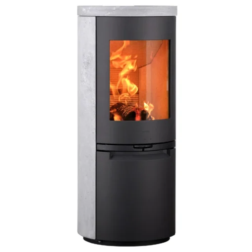 Heta Scan-Line 900 Speckstein | Heta Scan-Line 900 Kaminofen 6,6 kW | selbstschließende Tür