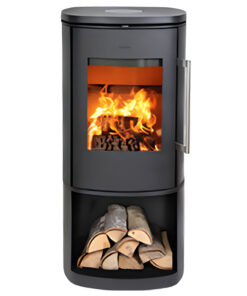 Morsoe 8893 | Kaminstudio Witten Morsoe 8893 | Morsoe 8893 Kaminofen mit Holzfach 6,3 kW, Scheibenspülung