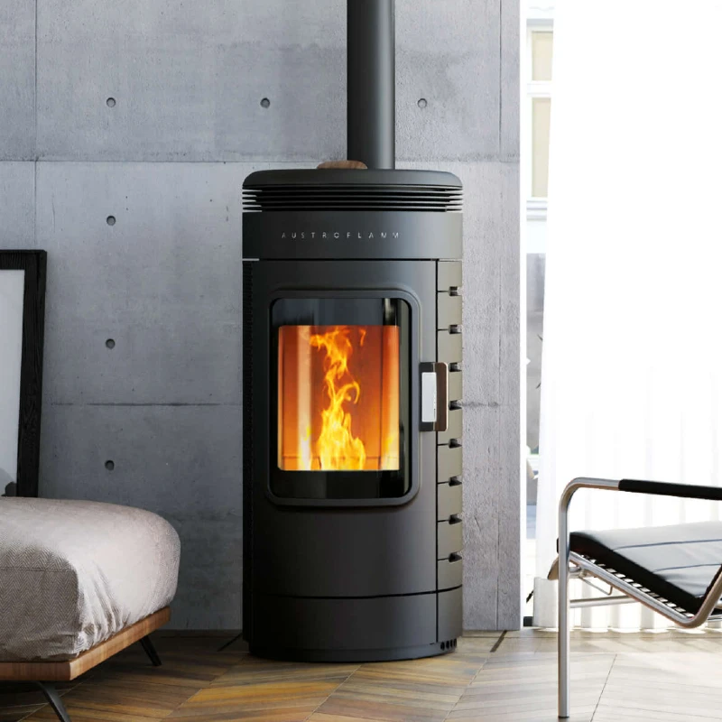 Austroflamm Ella | Austroflamm Ella Pelletofen 7,7 kW Stahl | Smart Home Steuerung