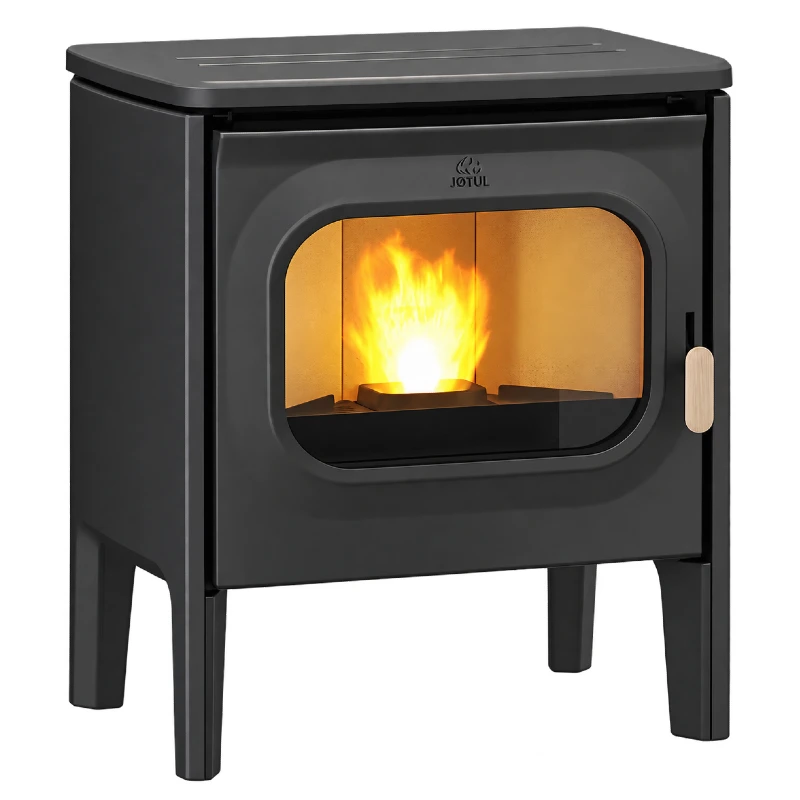 Jotul PF 980 schwarz | Jotul PF 980 Pelletofen 8,8 kW Stahl Schwarz | digitale Steuerung